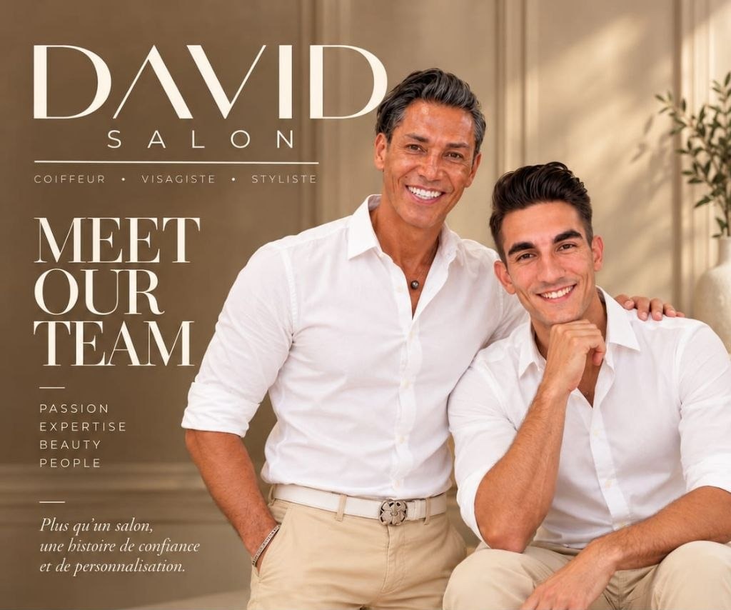 David Ravache and Stephan Breiner at Salon David